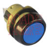 Engine Inch Button Blue