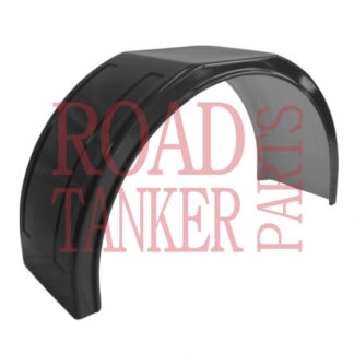 GRP Mudwing Flat Top – Trailer Wing Black Twin Groove