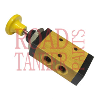 Pnuemax 3/2 Way Control Valve Yellow Knob