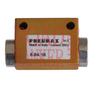 Pnuemax Control Valve