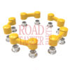 Safe Wheel Twin Indicator 33mm Yellow PCD 335mm 10 Stud